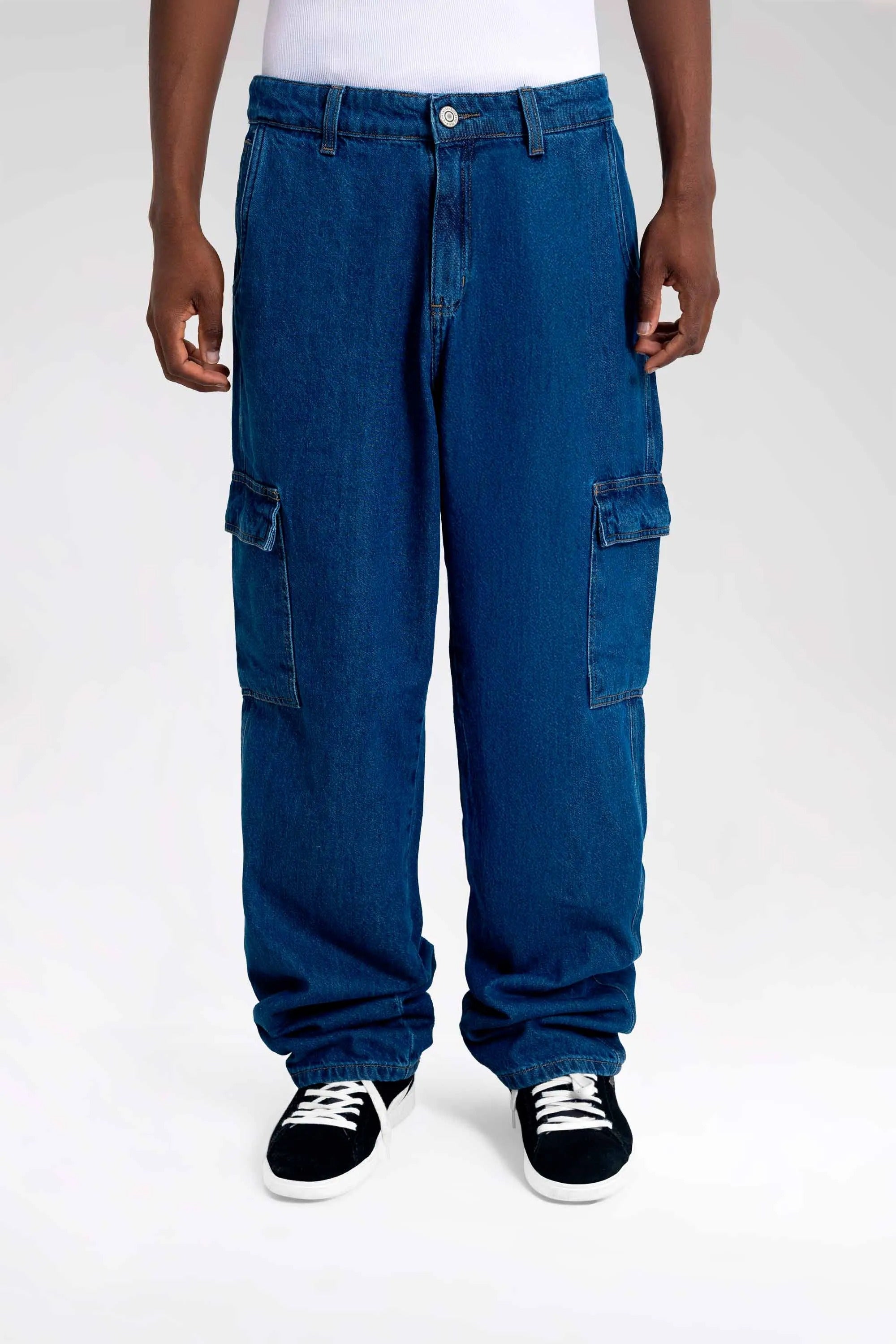 Calça Jeans Heavy Cargo