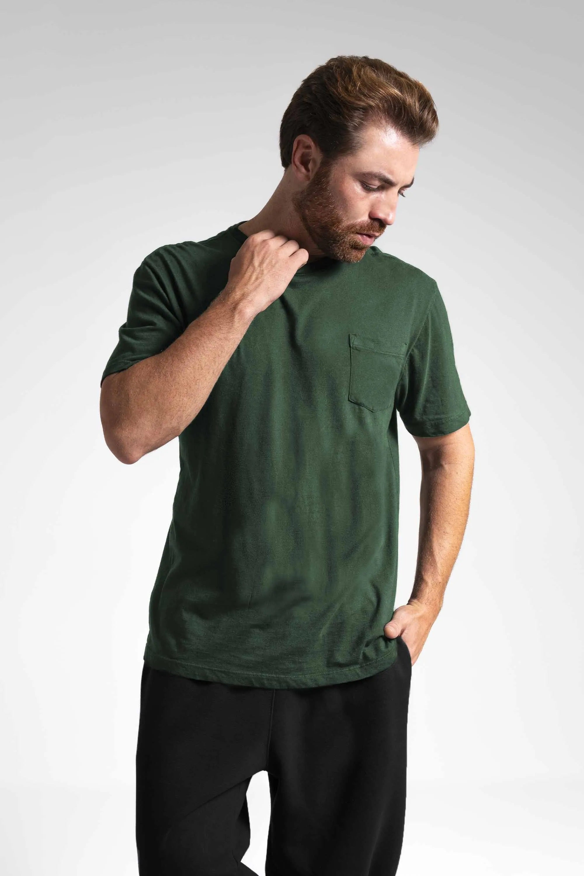 Camiseta Casual Prime Com Bolso - Prime