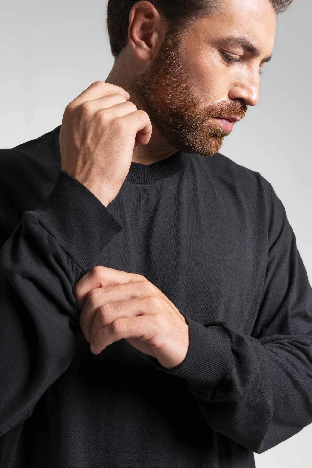 Camiseta Manga Longa Heavy Oversized - Fio 20