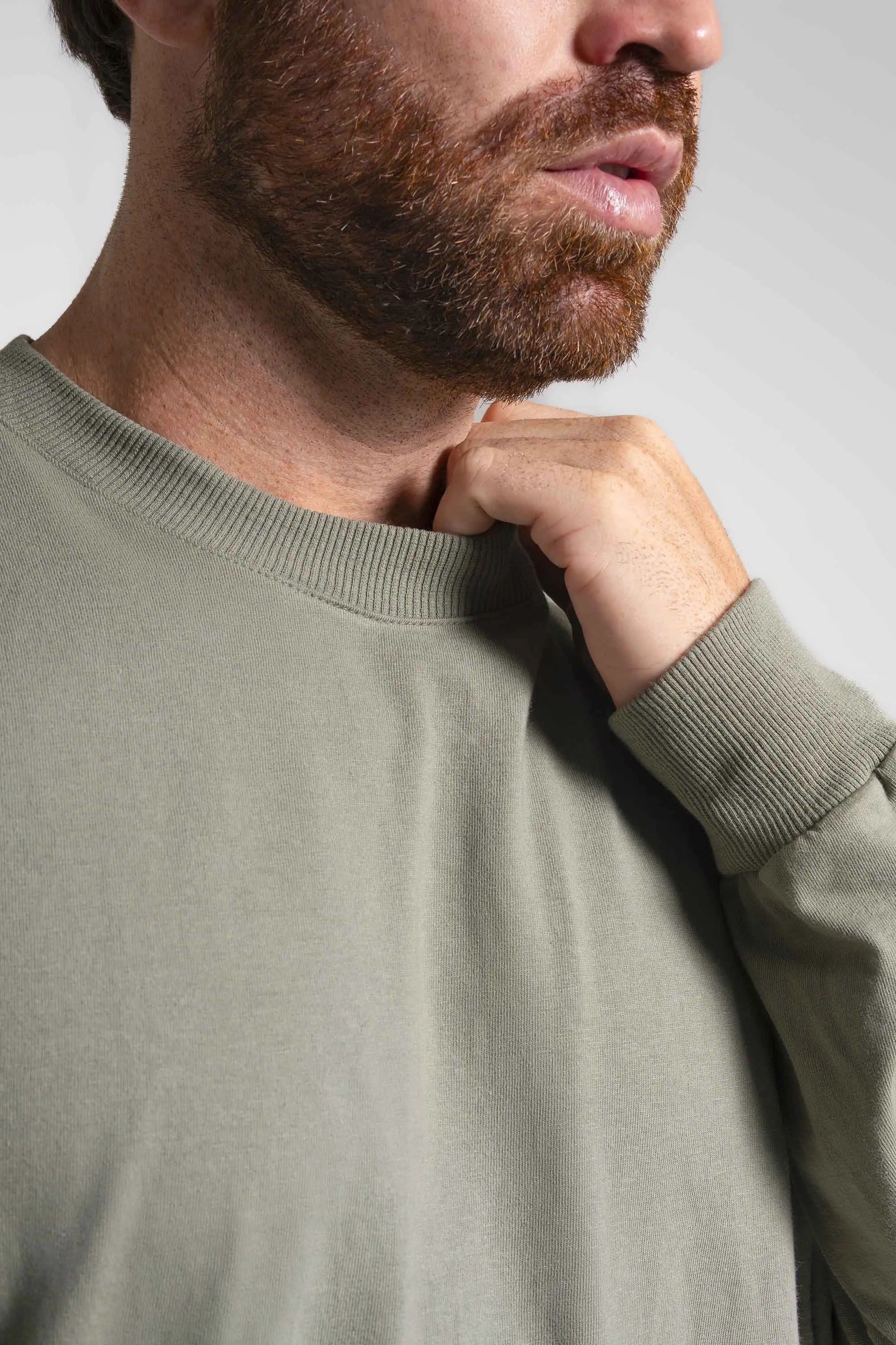 Camiseta Manga Longa Heavy Oversized - Fio 20