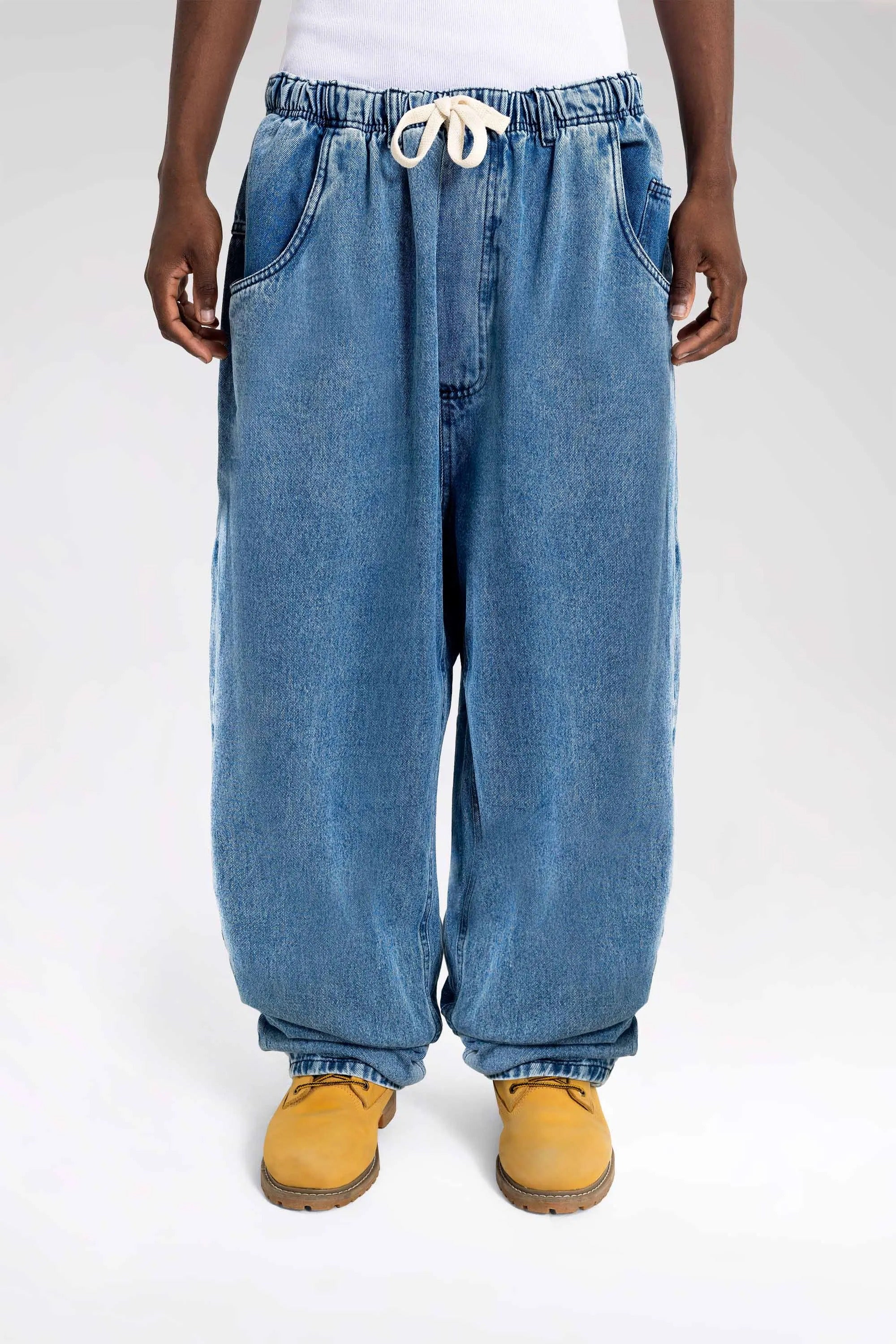 Calça Jeans Raw Ballon