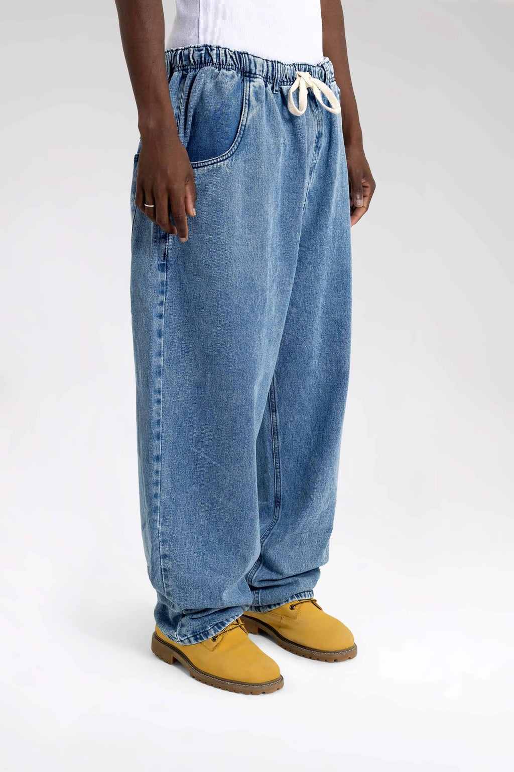 Calça Jeans Raw Ballon