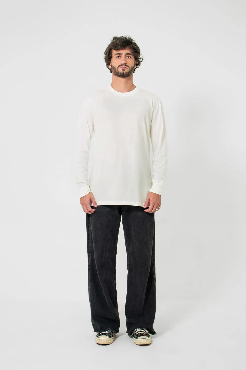 Camiseta Manga Longa Basic Streetwear