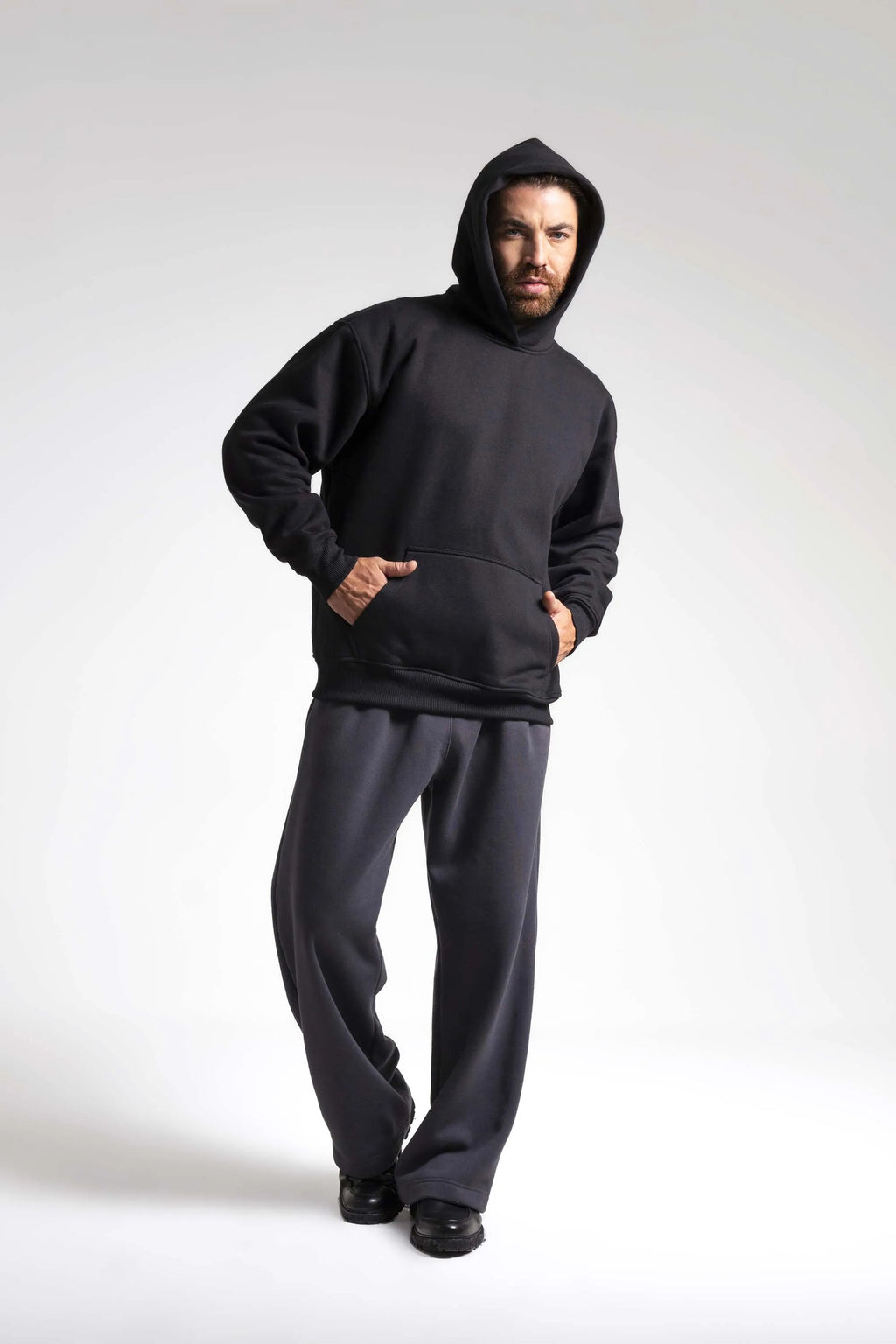 Moletom Oversized Boxy Premium 3 Cabos Com Capuz - Agasalhos