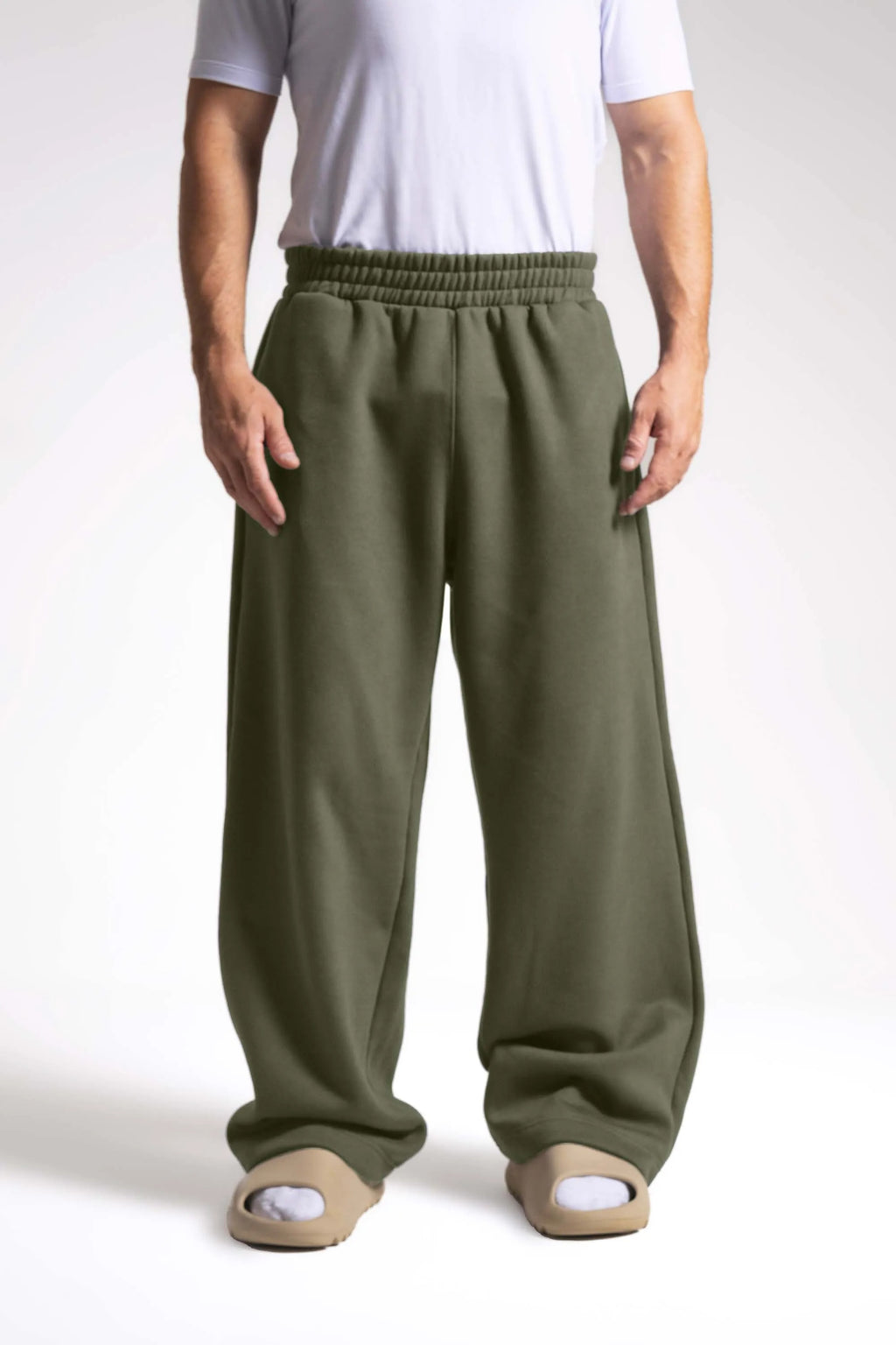 Calça Moletom Oversized Premium 3 Cabos