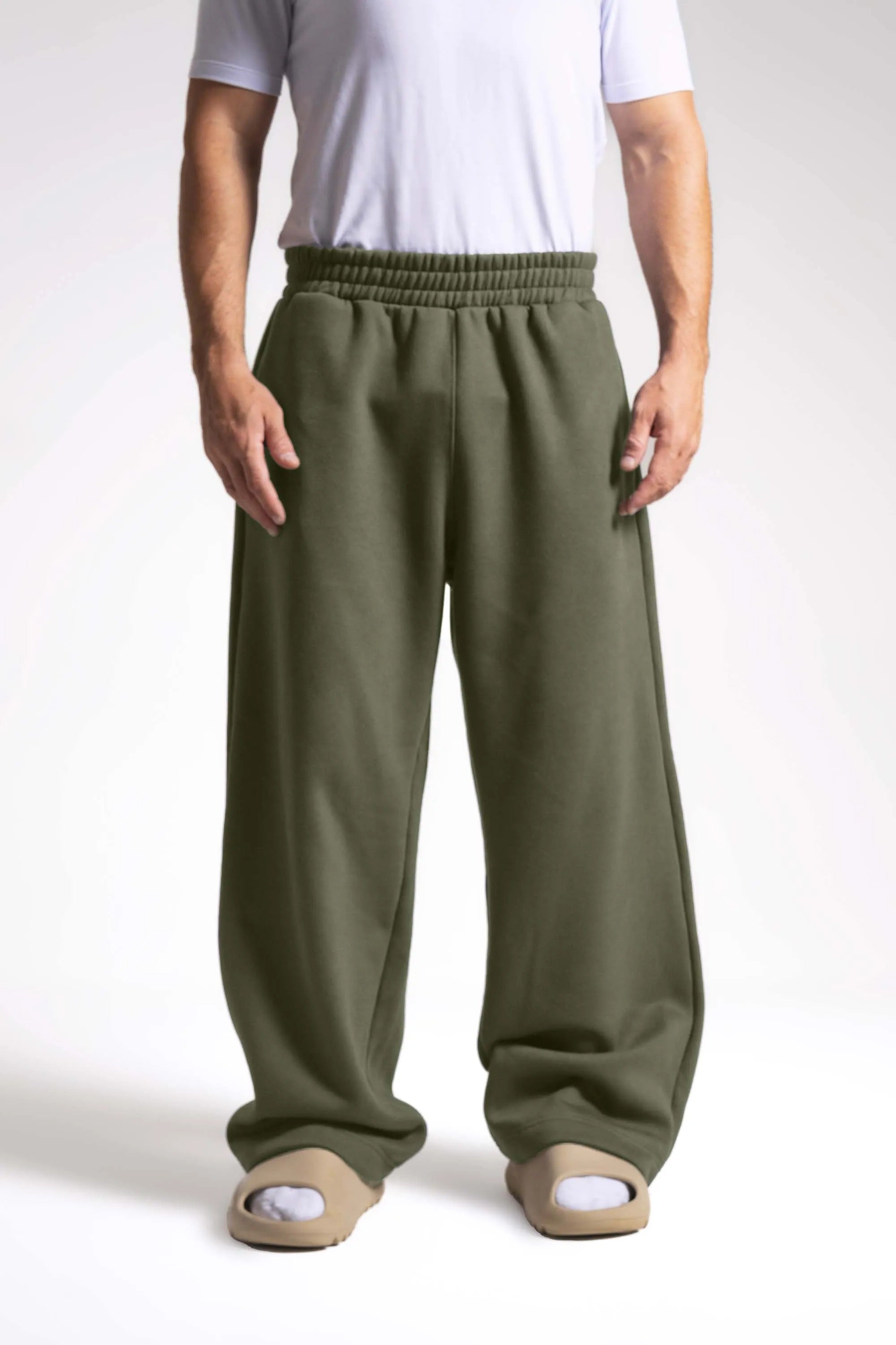 Calça Moletom Oversized Premium 3 Cabos