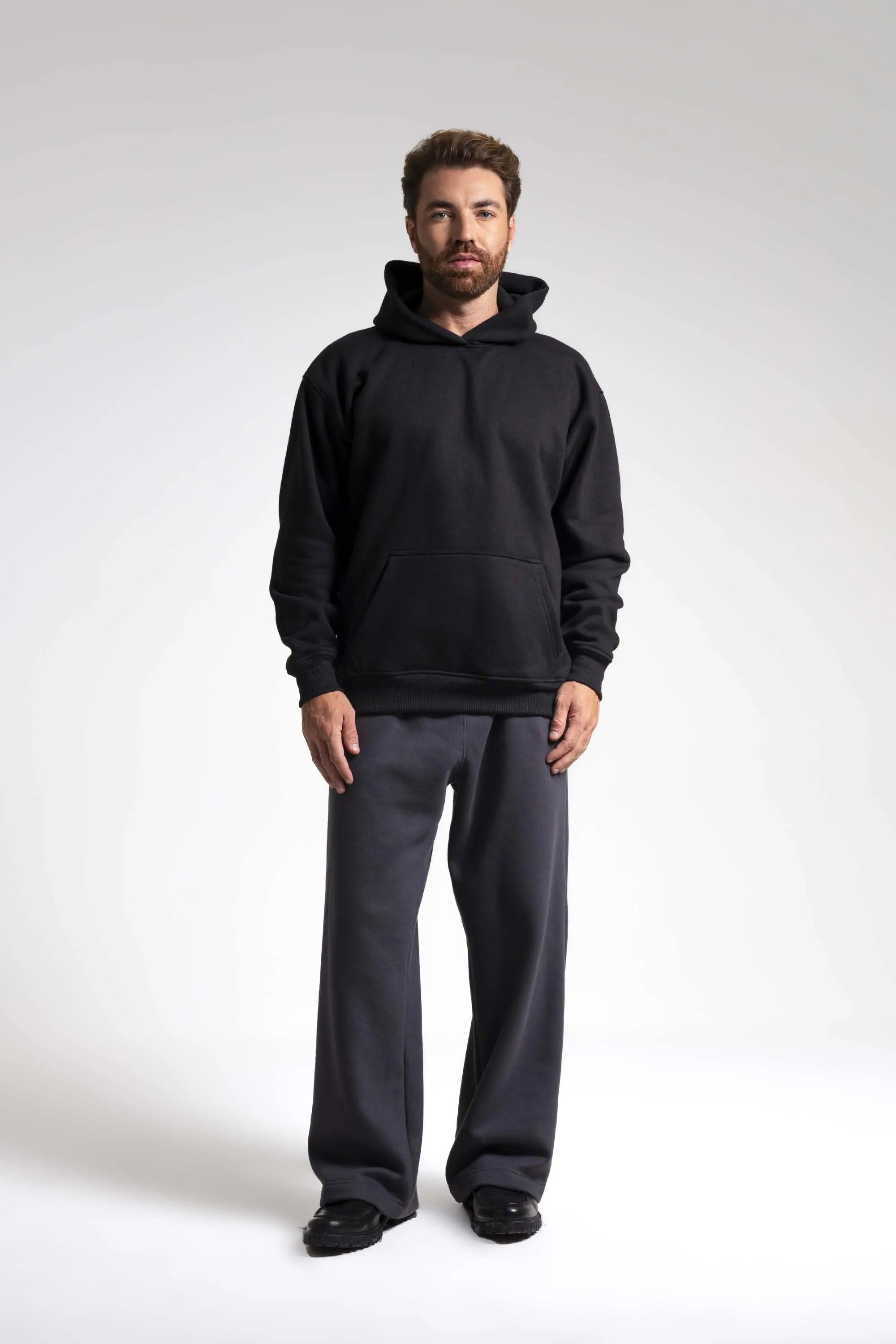 Moletom Oversized Boxy Premium 3 Cabos Com Capuz - Agasalhos