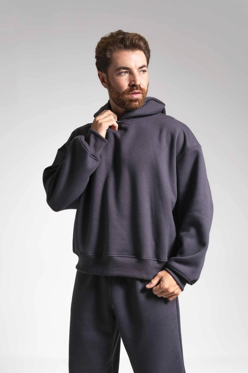 Moletom Oversized Boxy Premium 3 Cabos Com Capuz - Agasalhos
