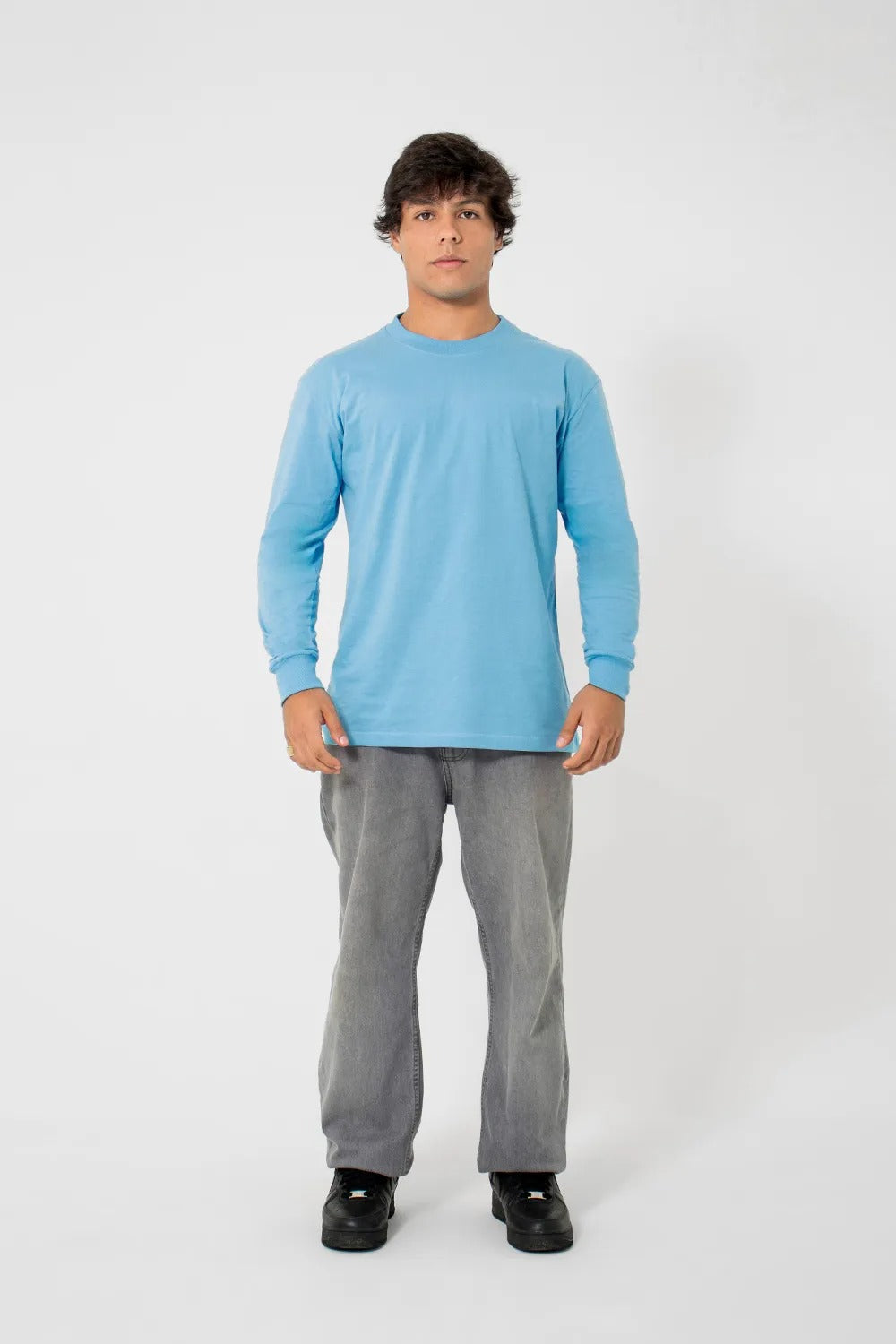 Camiseta Manga Longa Basic Streetwear