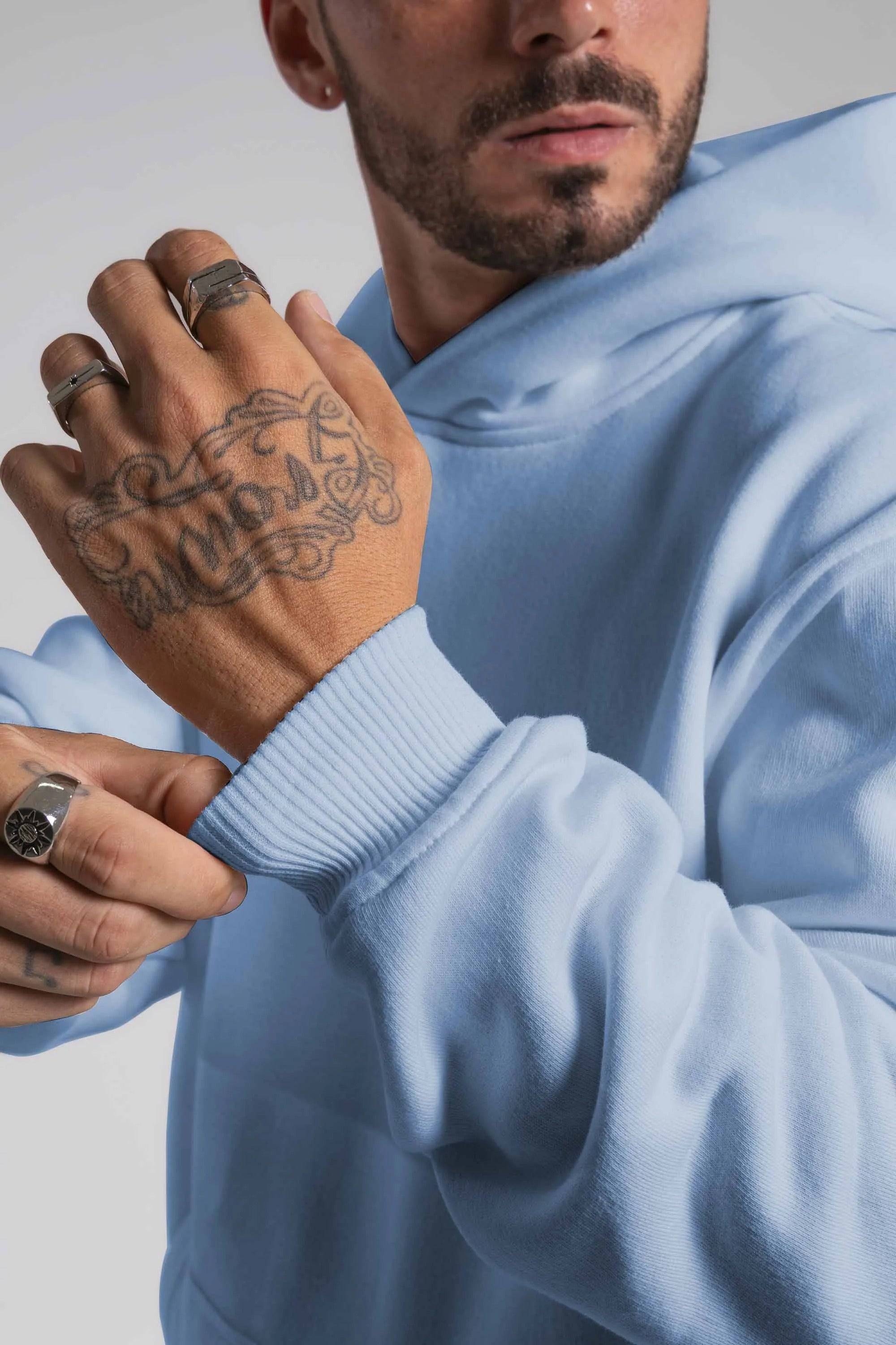 Moletom Oversized Boxy Premium 3 Cabos Com Capuz - Agasalhos